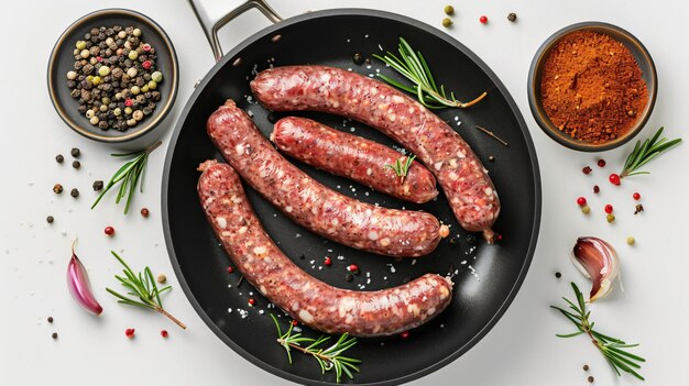 SMOKED WINE PORK SAUSAGES